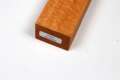 Messergriffblock Afzelia Xylai  - AfXy0043