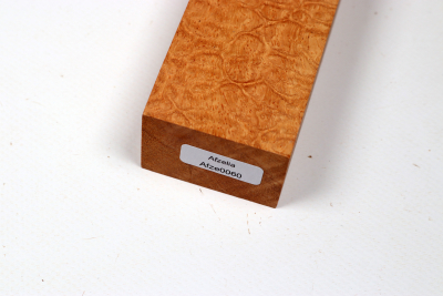 Messergriffblock Afzelia Xylai  - AfXy0060