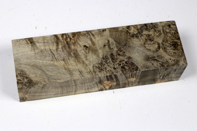 Knife Blank Maple Burl stabilized - Stabi3530