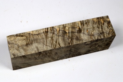 Knife Blank Maple Burl stabilized - Stabi3530