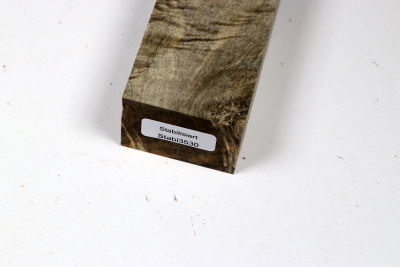 Knife Blank Maple Burl stabilized - Stabi3530