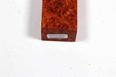 Messergriffblock Amboina Maser - AmboM0791