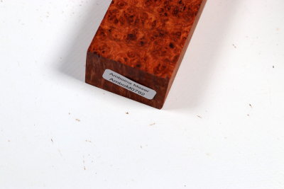 Knife Block Amboyna Burl - AmboM0792