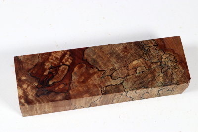 Knife Blank Apple Tree spalted X-Cut stabilized - Stabi3606 Knife Blank Apple Tree spalted X-Cut stabilized - Stabi3606
