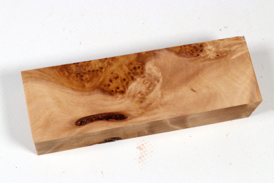 Messergriffblock Birke Maser - BirMa0100