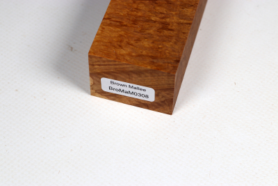 Messergriffblock Brown Mallee Maser - BroMaM0308