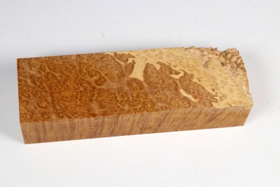 Messergriffblock Brown Mallee Maser - BroMaM0309