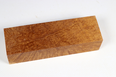 Messergriffblock Brown Mallee Maser - BroMaM0310
