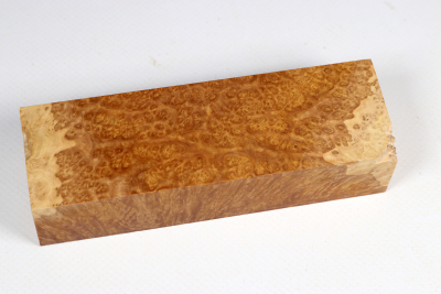 Messergriffblock Brown Mallee Maser - BroMaM0310