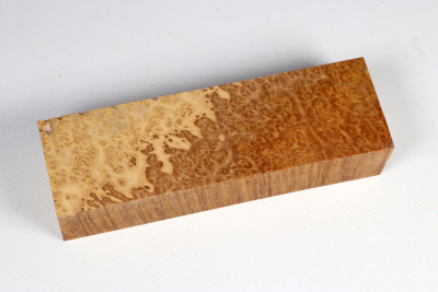 Messergriffblock Brown Mallee Maser - BroMaM0312