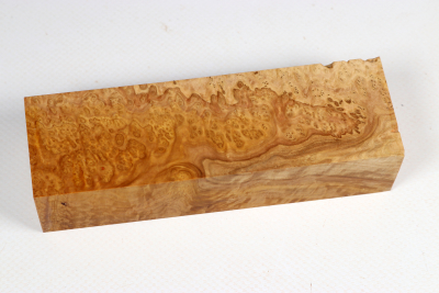 Messergriffblock Brown Mallee Maser - BroMaM0314
