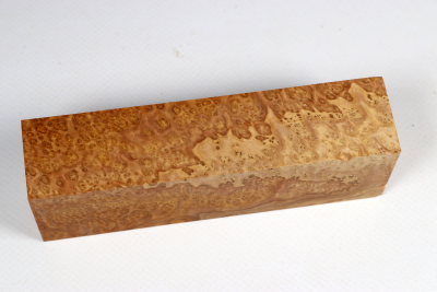 Messergriffblock Brown Mallee Maser - BroMaM0314