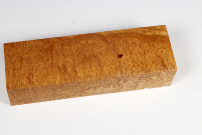 Messergriffblock Brown Mallee Maser - BroMaM0314