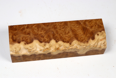 Messergriffblock Brown Mallee Maser - BroMaM0315
