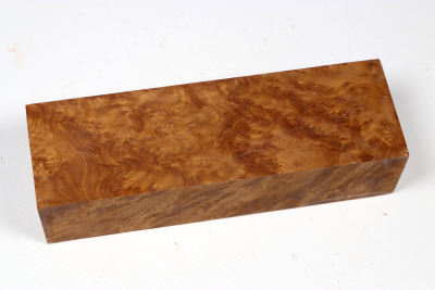 Knife Block Brown Mallee Burl - BroMaM0316