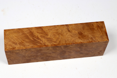 Knife Block Brown Mallee Burl - BroMaM0316