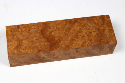 Knife Block Brown Mallee Burl - BroMaM0316