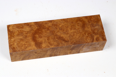 Knife Block Brown Mallee Burl - BroMaM0318