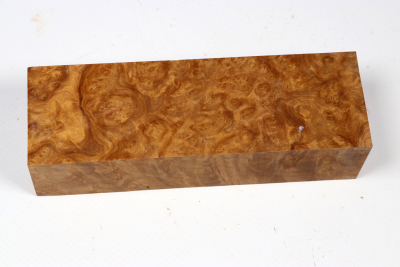 Knife Block Brown Mallee Burl - BroMaM0318