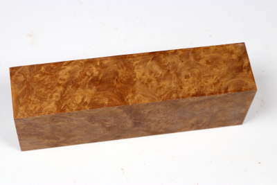 Messergriffblock Brown Mallee Maser - BroMaM0319