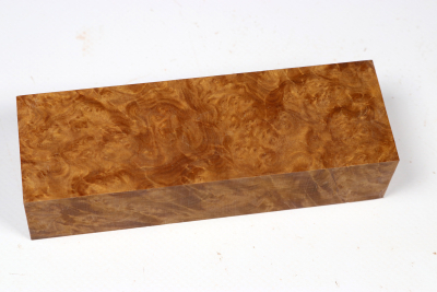 Messergriffblock Brown Mallee Maser - BroMaM0319