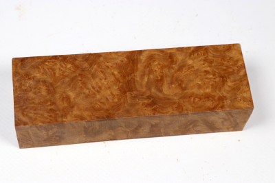 Knife Block Brown Mallee Burl - BroMaM0320