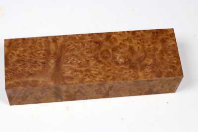 Messergriffblock Brown Mallee Maser - BroMaM0321