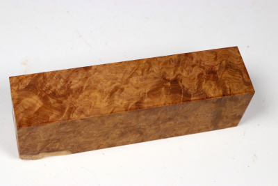 Messergriffblock Brown Mallee Maser - BroMaM0322