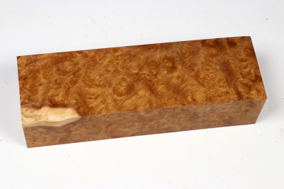 Messergriffblock Brown Mallee Maser - BroMaM0322