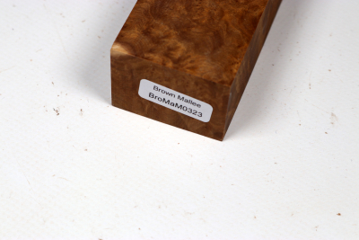 Knife Block Brown Mallee Burl - BroMaM0323