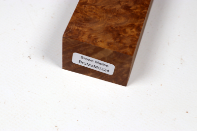 Knife Block Brown Mallee Burl - BroMaM0324