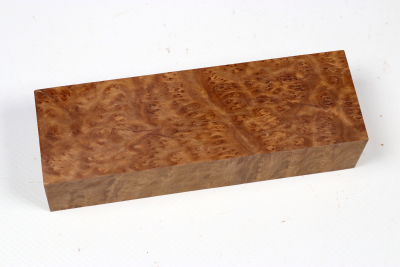 Messergriffblock Brown Mallee Maser - BroMaM0325