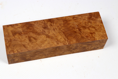 Messergriffblock Brown Mallee Maser - BroMaM0326