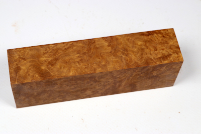 Messergriffblock Brown Mallee Maser - BroMaM0326