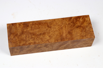 Messergriffblock Brown Mallee Maser - BroMaM0326
