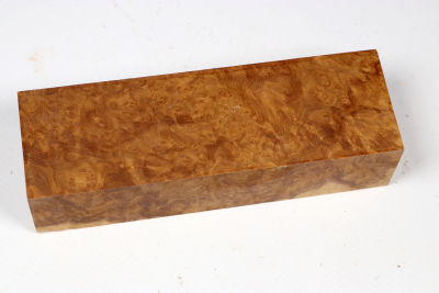 Messergriffblock Brown Mallee Maser - BroMaM0327