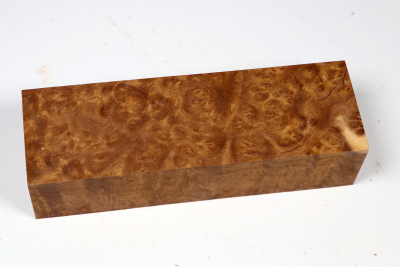 Knife Block Brown Mallee Burl - BroMaM0328