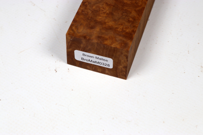 Knife Block Brown Mallee Burl - BroMaM0328