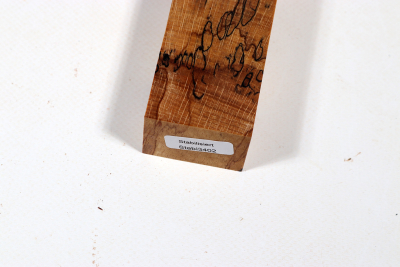 Messergriffblock Buche gestockt stabilisiert XCut - Stabi3402 Messergriffblock Buche gestockt stabilisiert XCut - Stabi3402