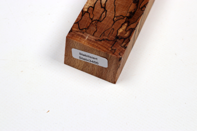 Messergriffblock Buche gestockt stabilisiert XCut - Stabi3466