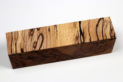 Knife Blank Beech spalted stabilized XCut - Stabi3467