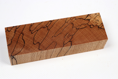 Messergriffblock Buche gestockt stabilisiert XCut - Stabi3471