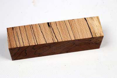 Messergriffblock Buche gestockt stabilisiert XCut - Stabi3471