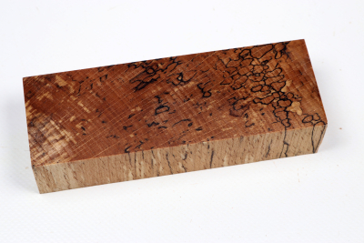 Messergriffblock Buche gestockt stabilisiert XCut - Stabi3475