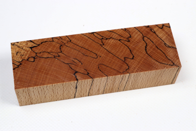Messergriffblock Buche gestockt stabilisiert XCut - Stabi3479