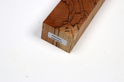 Messergriffblock Buche gestockt stabilisiert XCut - Stabi3479