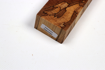 Knife Blank Beech spalted stabilized XCut - Stabi3482