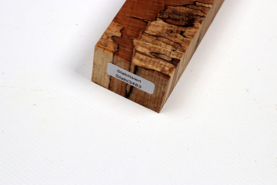 Knife Blank Beech spalted stabilized XCut - Stabi3483