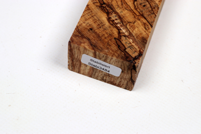 Messergriffblock Buche gestockt stabilisiert XCut - Stabi3484