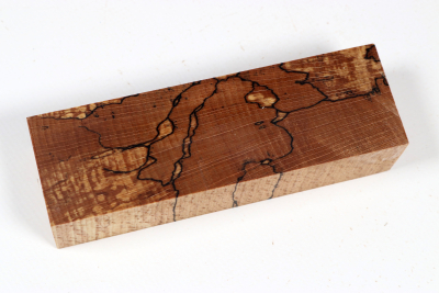Knife Blank Beech spalted stabilized XCut - Stabi3767